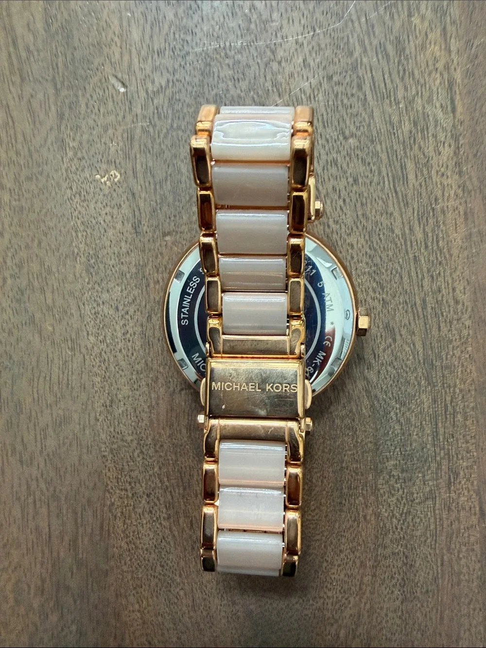Michael Kors Parker Rose Gold Crystal Ladies Watch